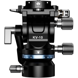 Sirui Pan & Tilt Head with Leveling Base KV-10